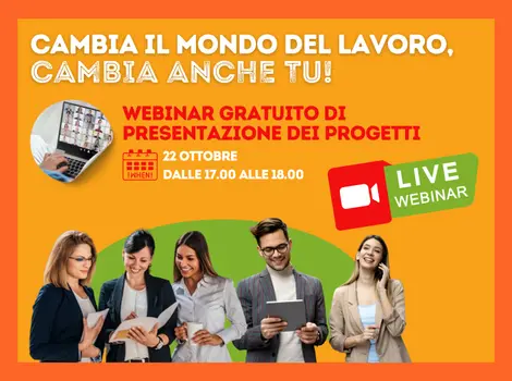 Webinar GRATUITO: scopri i progetti formativi per potenziare le tue competenze imprenditoriali!